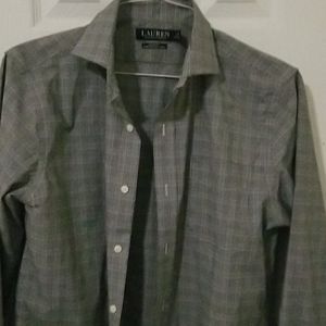 Black and White Plaid Shirt